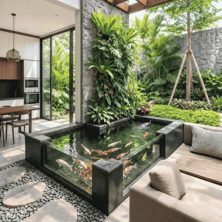Jasa Kolam Koi Jogja